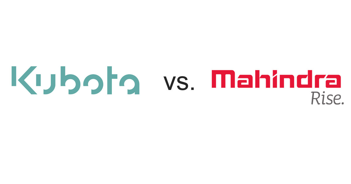 Kubota vs. Mahindra Which Tractor Brand is Better? Farming Base